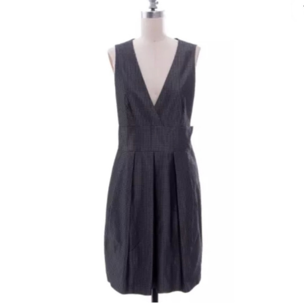 Theory deaane silence metallic dress